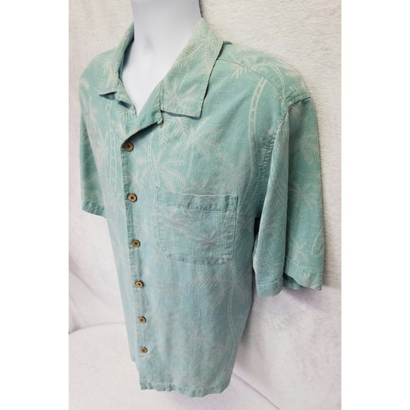 Caribbean Joe Men's Button Down Shirt Hawaiian XL - Picture 3 of 8
